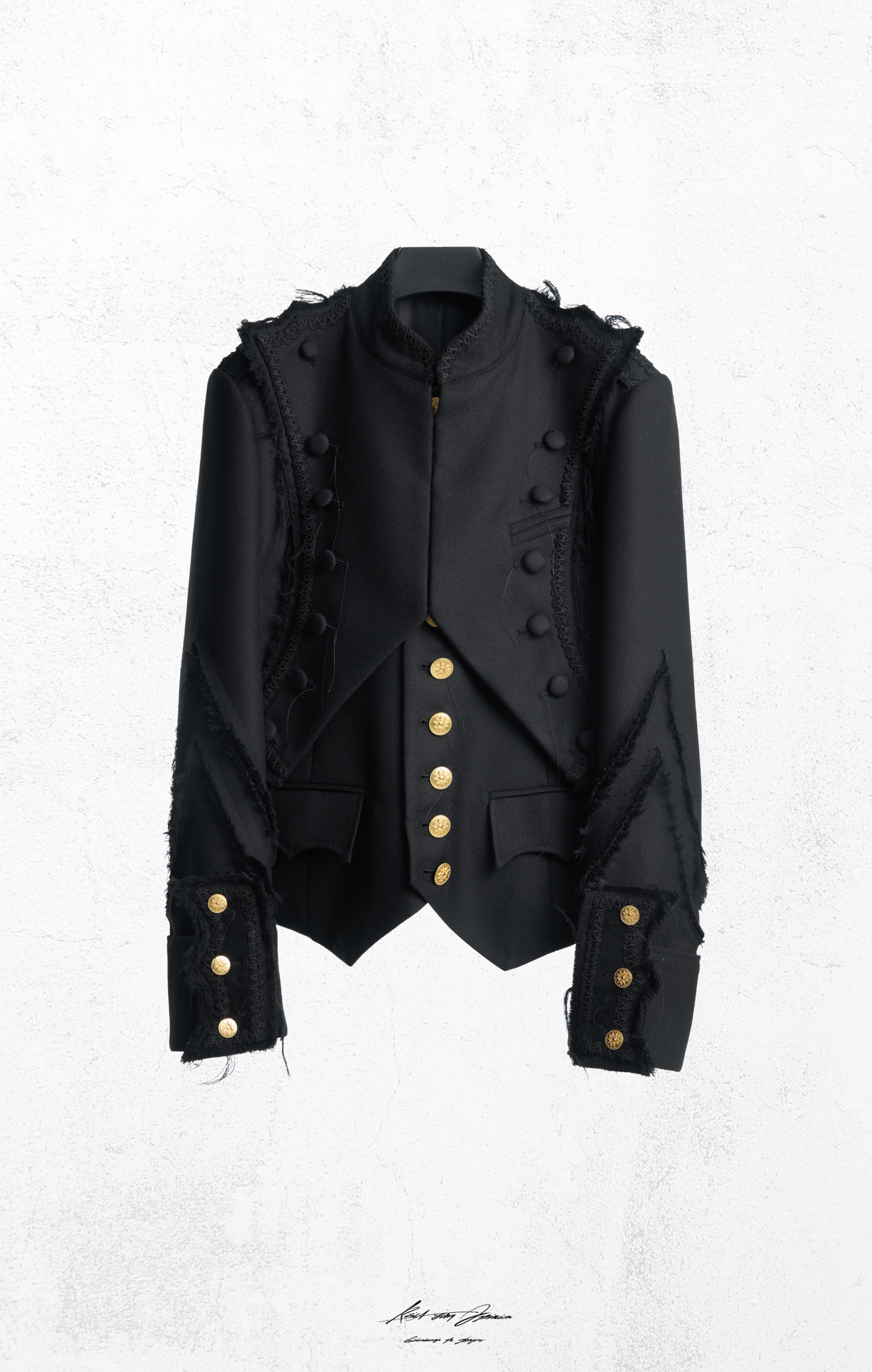 KidA in my Opinion 25AW | Ripped Napoleon Jacket – KidA in