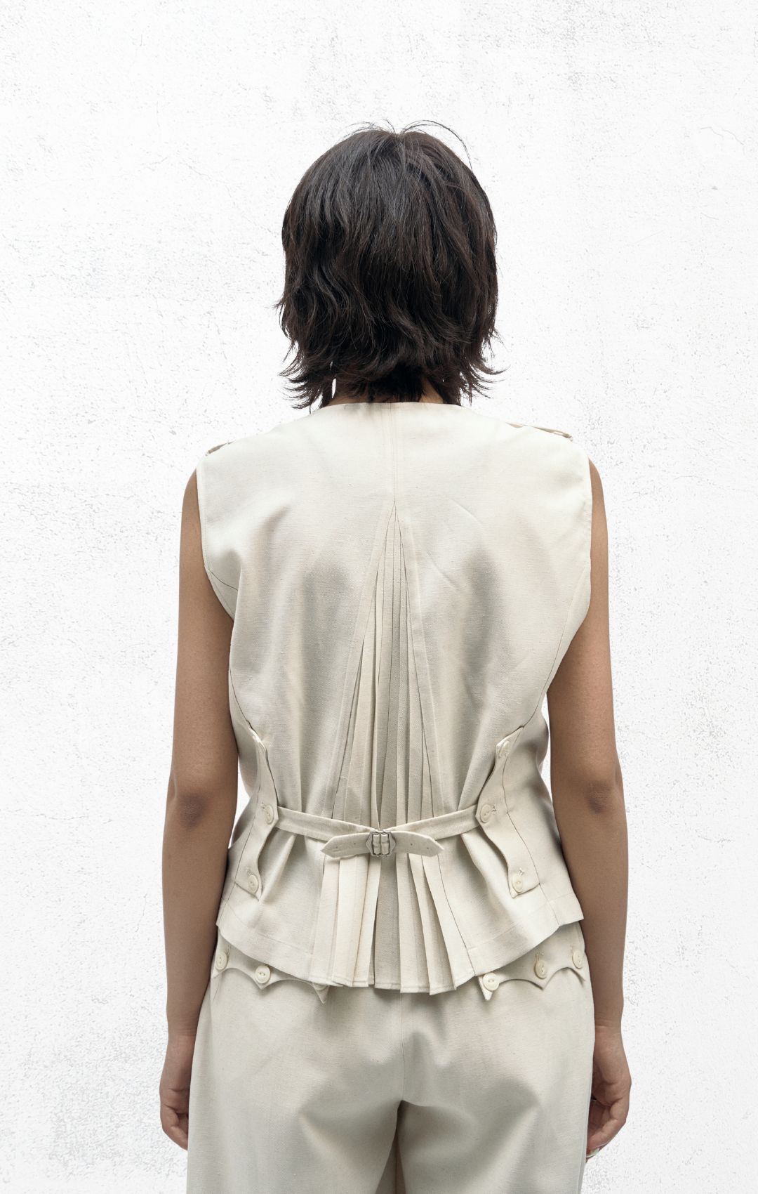 KidA in my Opinion 25ss | Fencing Vest Almond