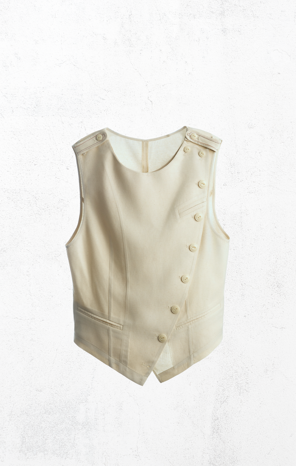 KidA in my Opinion 25ss | Fencing Vest Almond