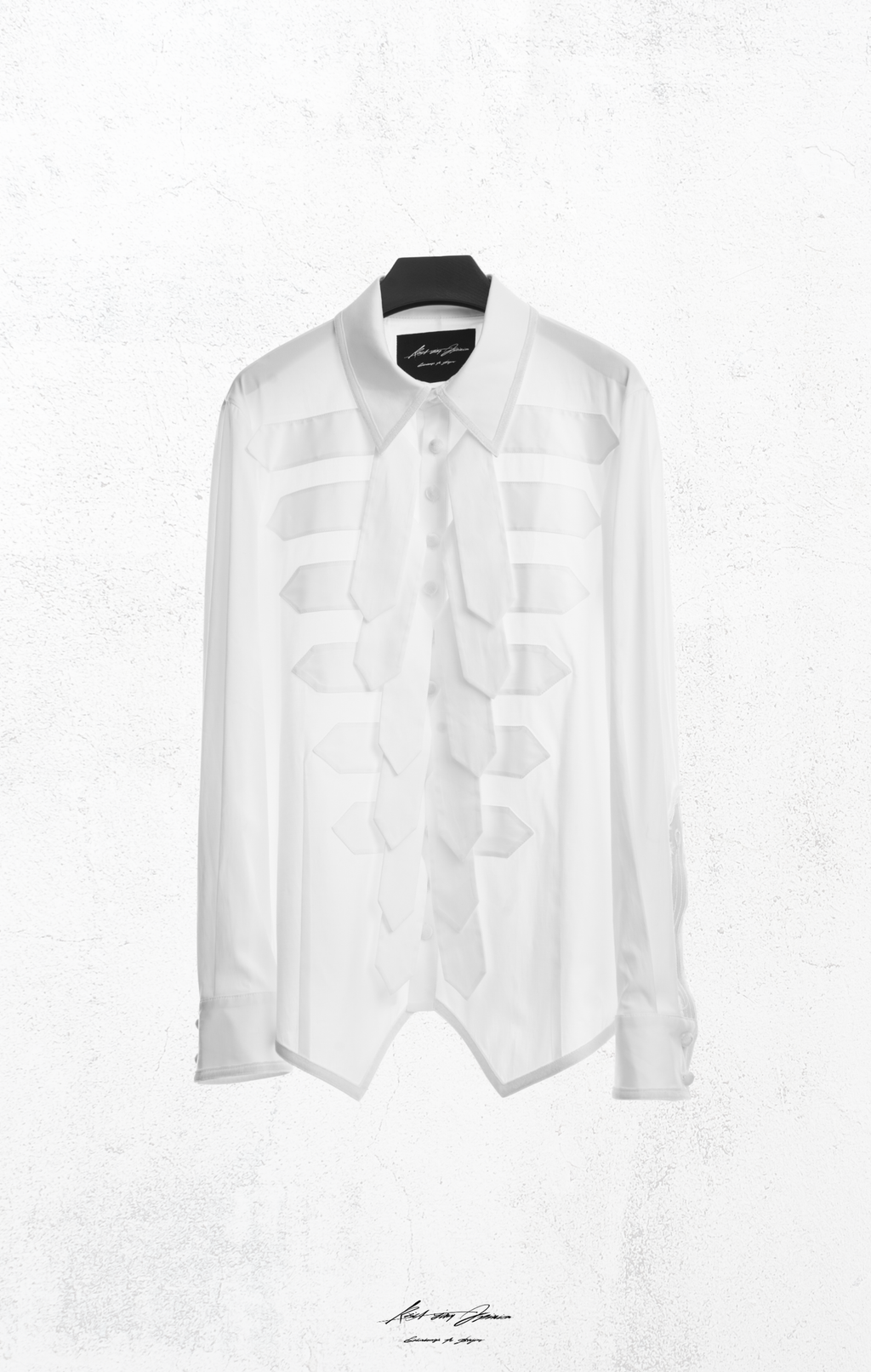 KidA in my Opinion 25AW | Ripped Ribs shirt