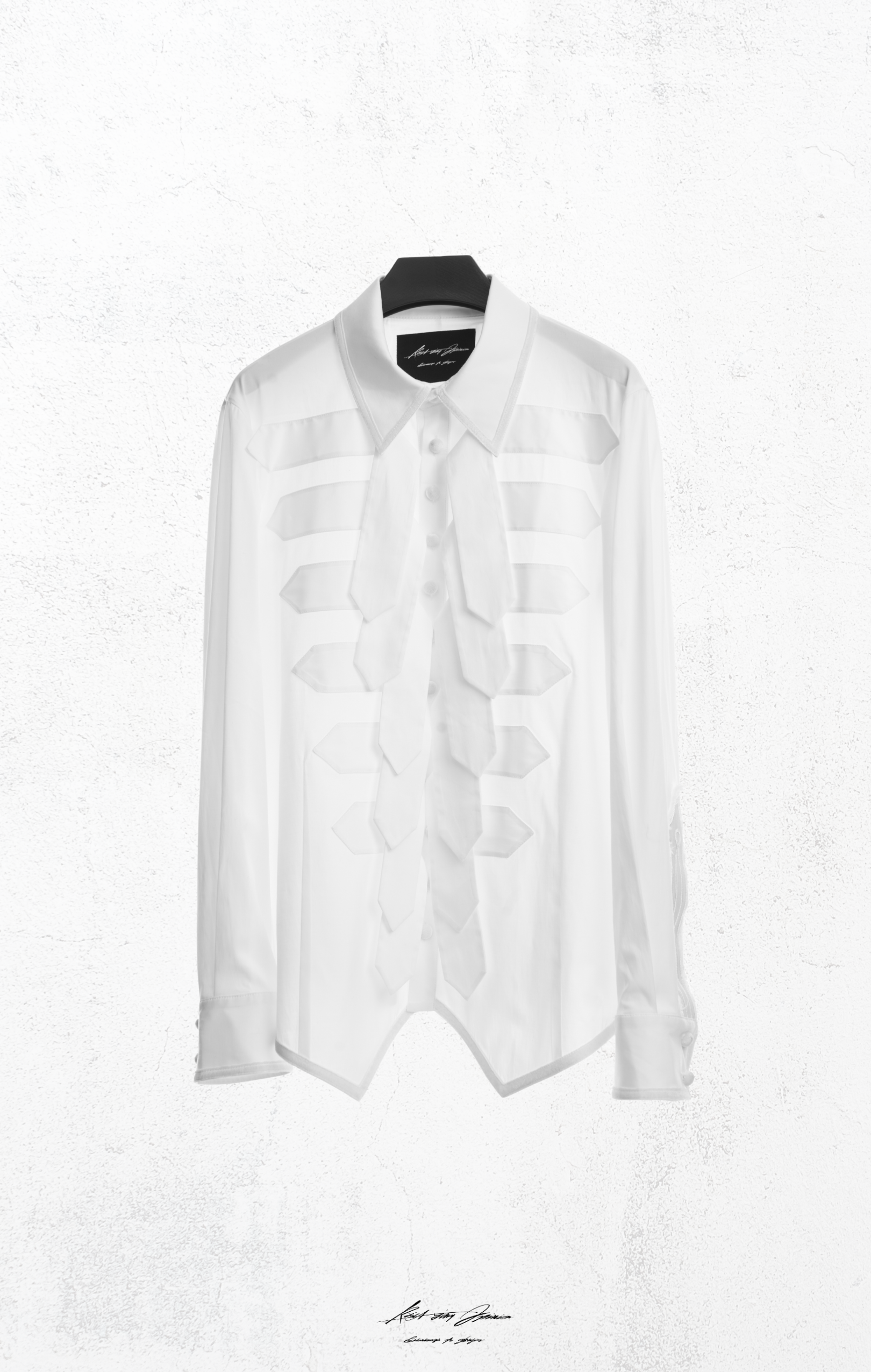 KidA in my Opinion 25AW | Ripped Ribs shirt