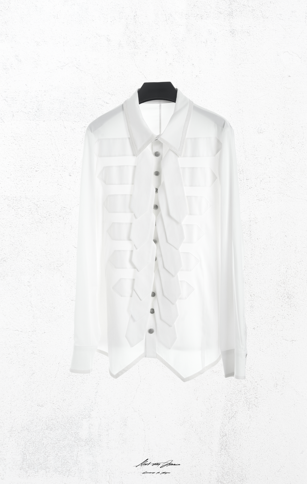 KidA in my Opinion 25AW | Ripped Ribs shirt