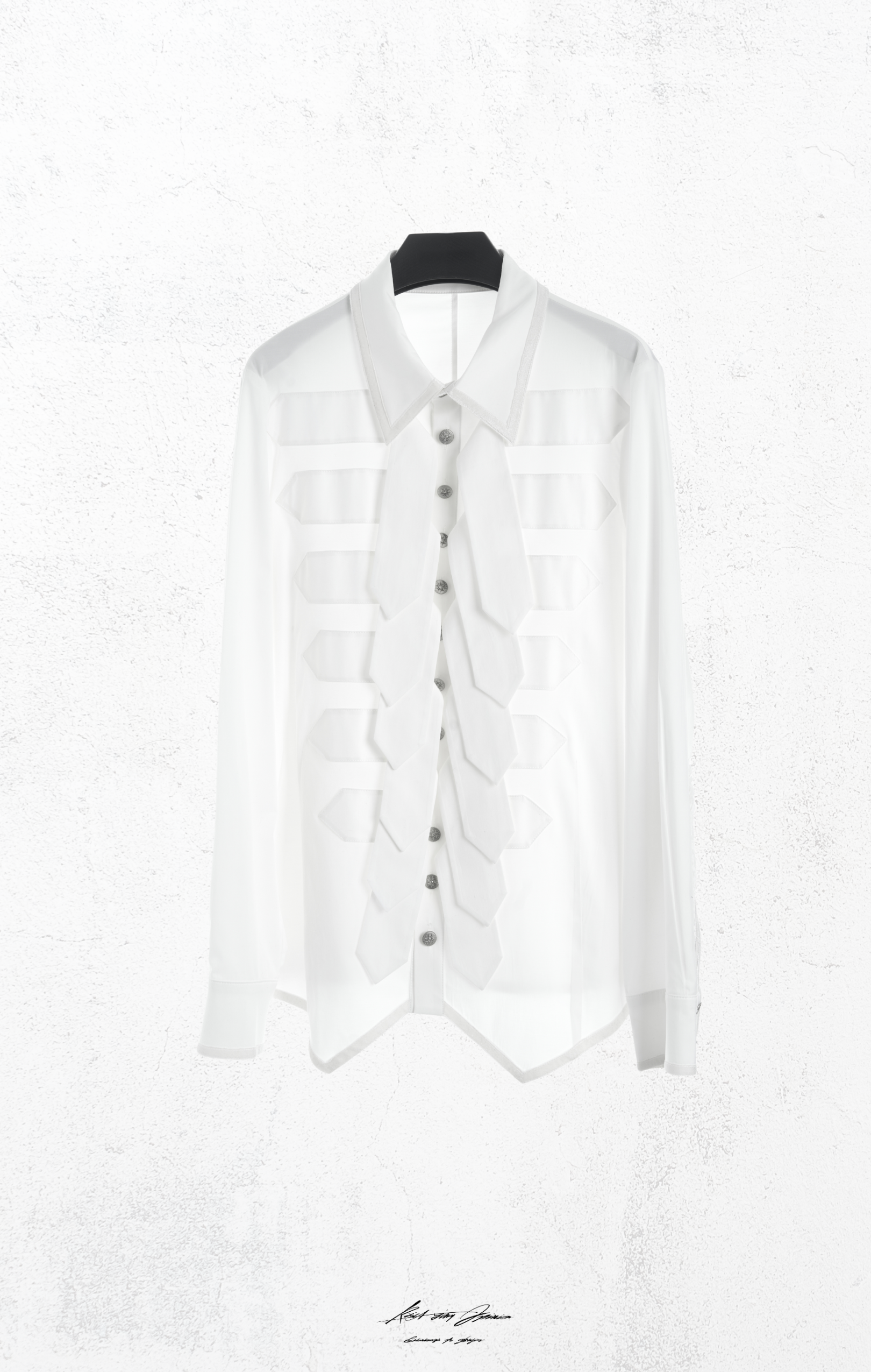 KidA in my Opinion 25AW | Ripped Ribs shirt