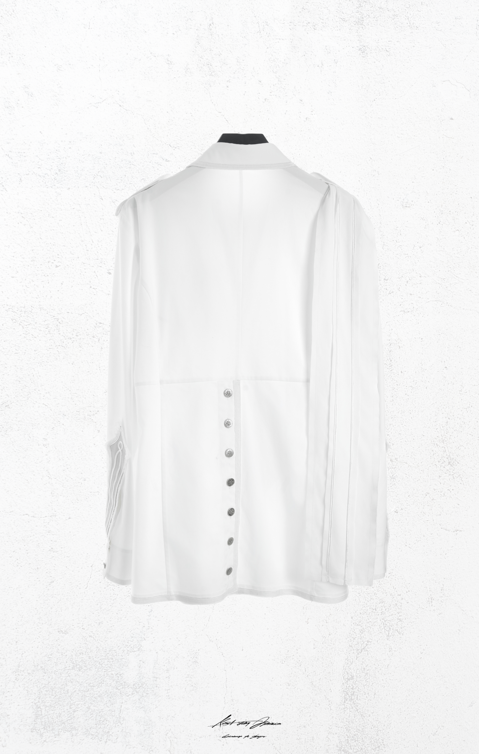 KidA in my Opinion 25AW | Ripped Ribbons shirt