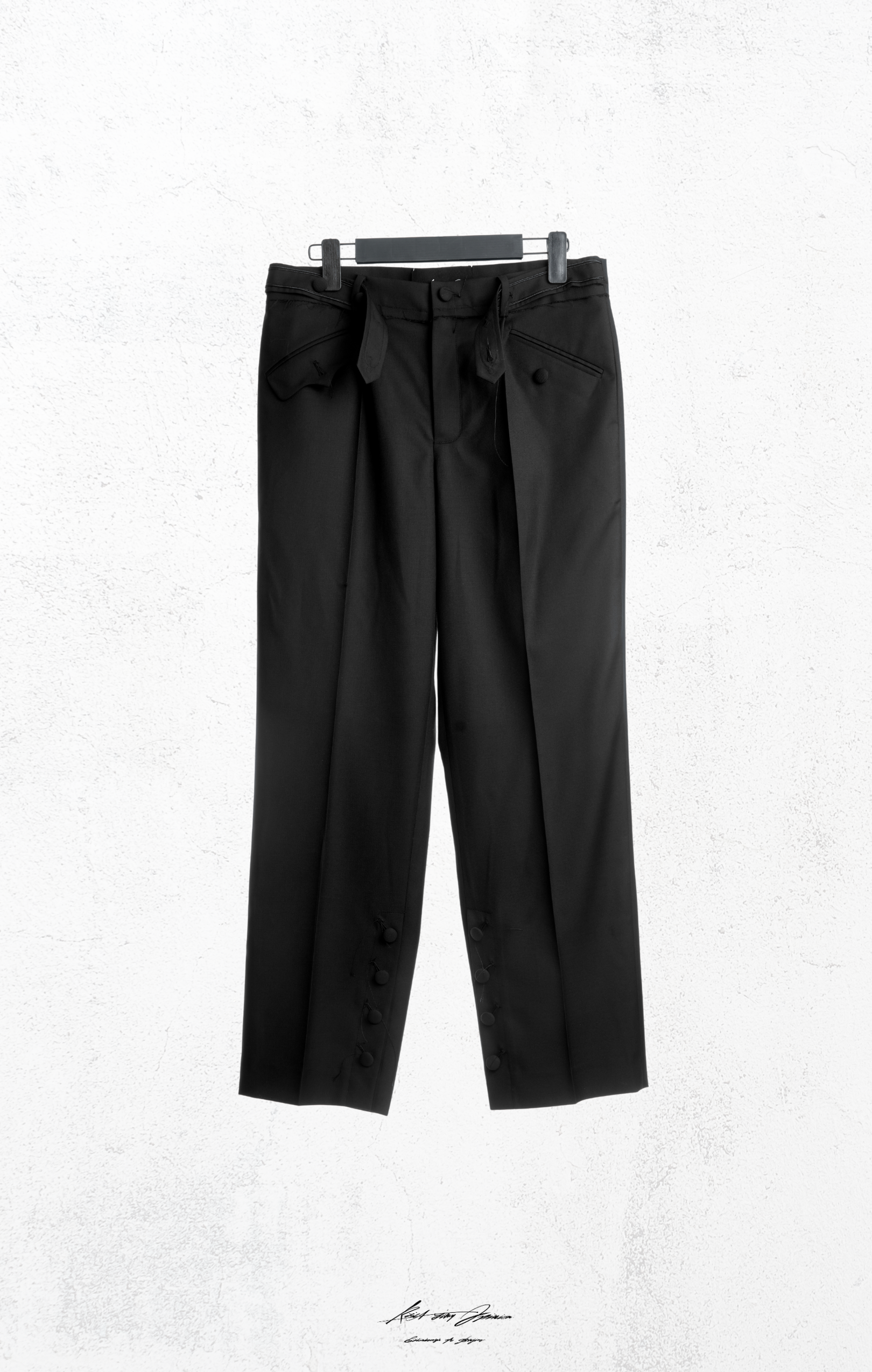 KidA in my Opinion 25AW | Ripped Trusers