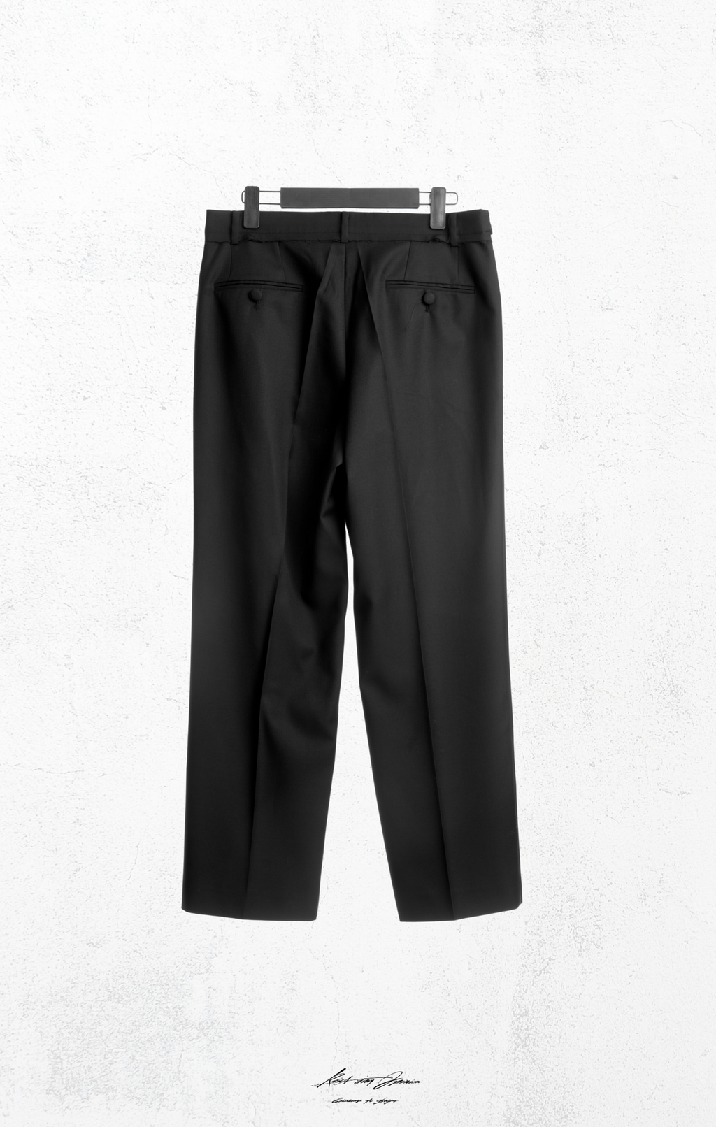 KidA in my Opinion 25AW | Ripped Trusers