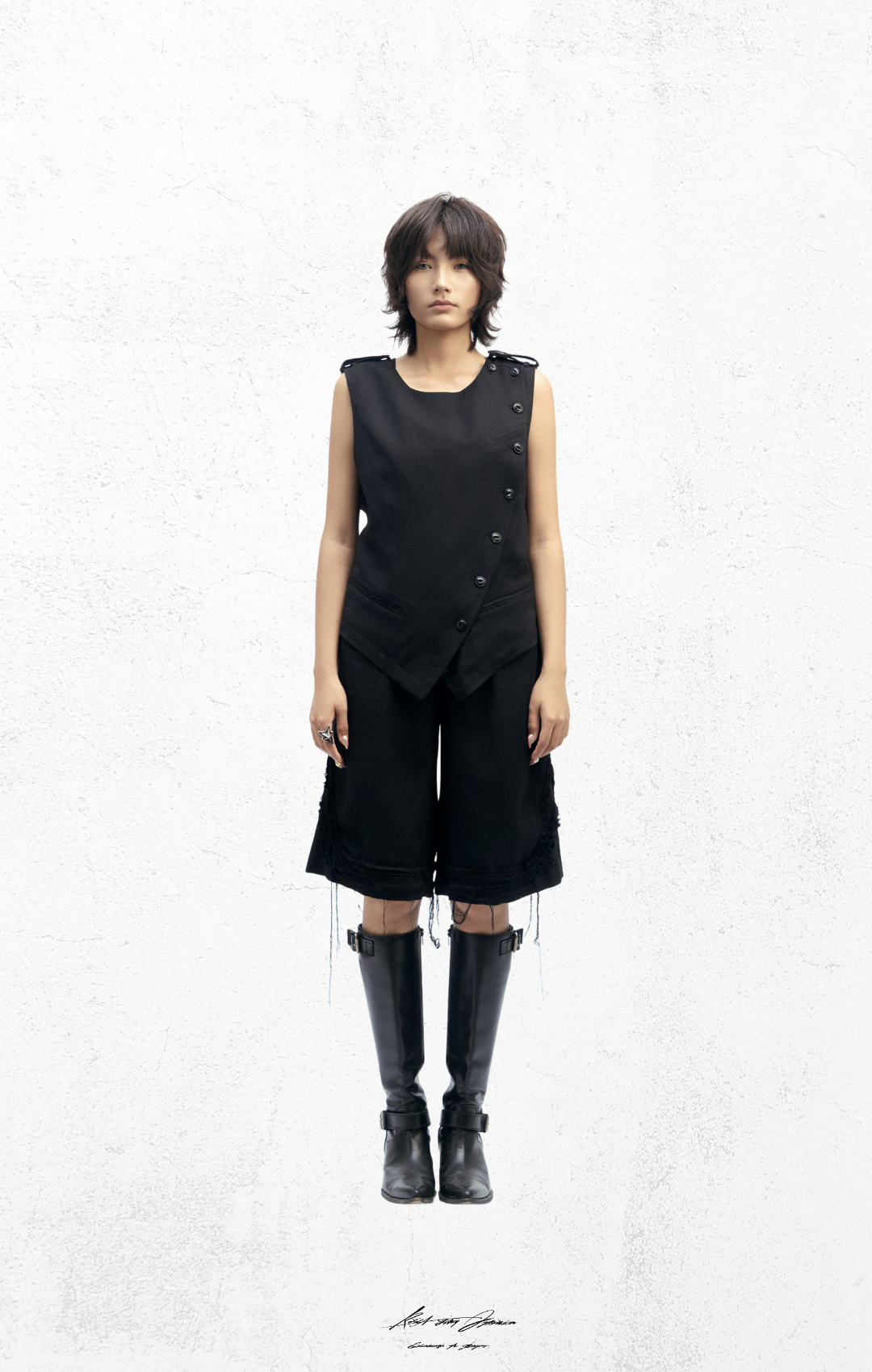 KidA in my Opinion 25ss | Fencing Vest black
