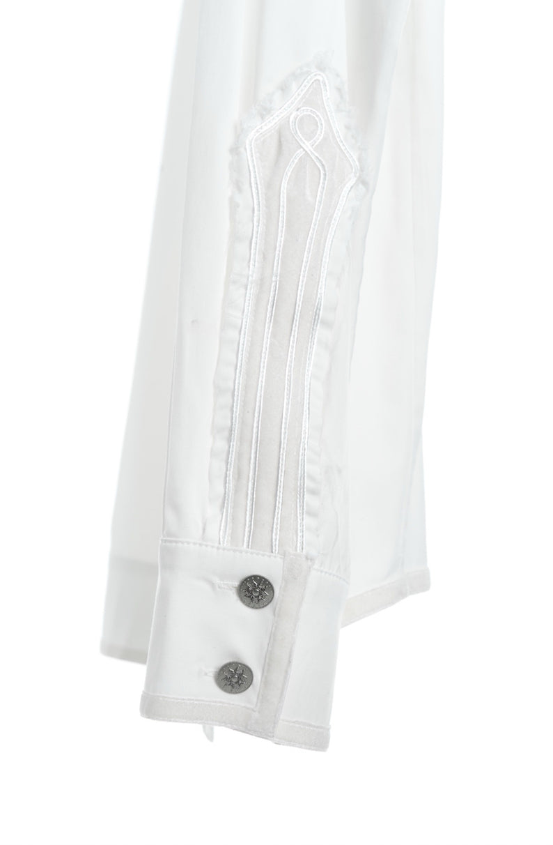 KidA in my Opinion 25AW | Ripped Ribbons shirt