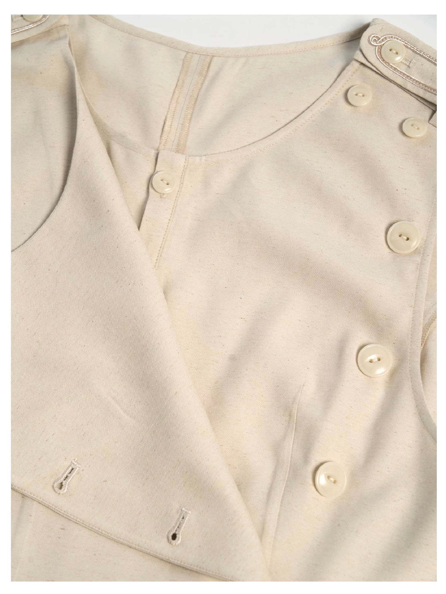 KidA in my Opinion 25ss | Fencing Vest Almond