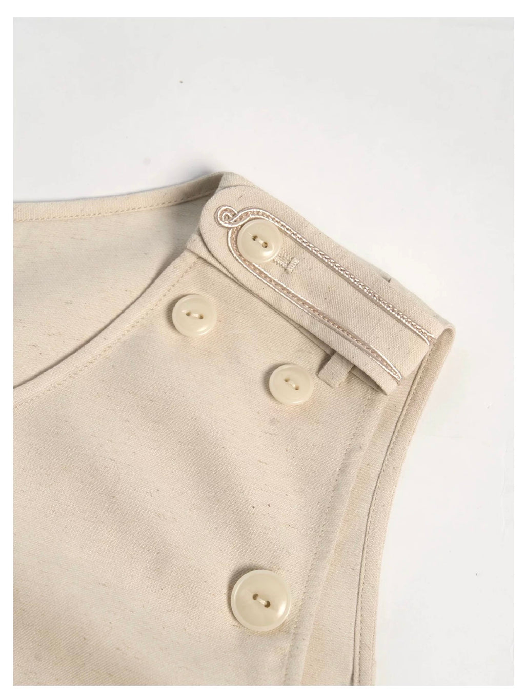 KidA in my Opinion 25ss | Fencing Vest Almond
